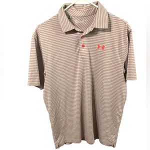 UNDER ARMOR GOLF SHIRT MENS MEDIUM